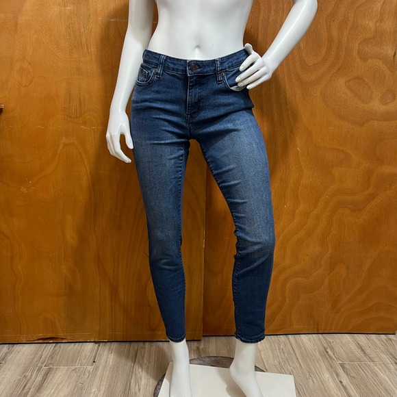 GAP Denim - GAP Sculpted Legging Jeans Womens Size 6 Blue Skinny Stretch Denim